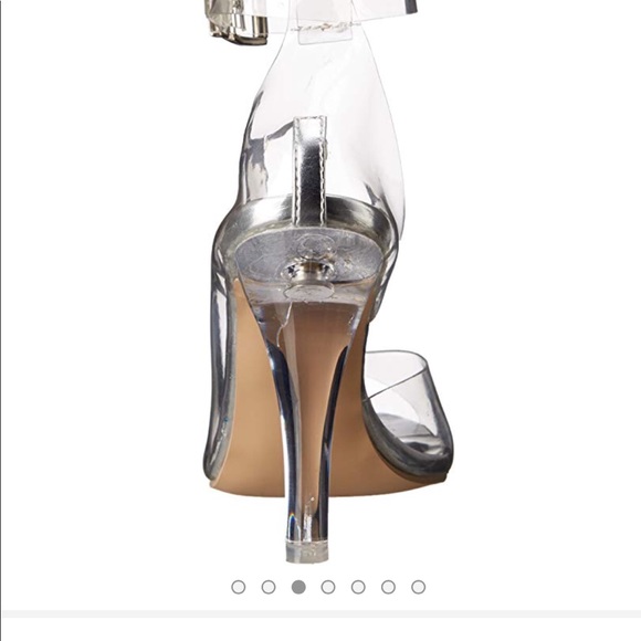 Fabulicious Clear Heels Size 10 CLE430/C - Picture 5 of 8